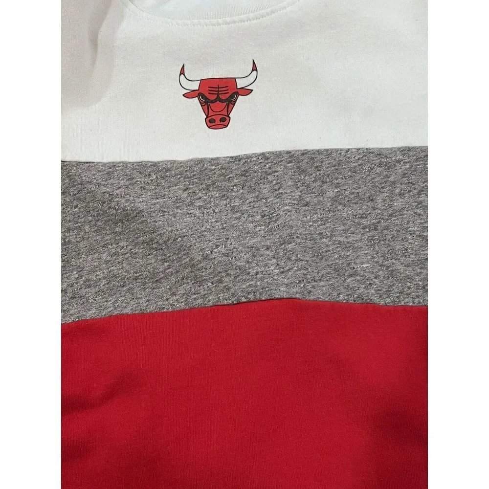 Tailgate Chicago Bulls NBA Sweater Color block‎ Men's Size Xsmall